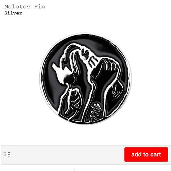 Supreme Other - Supreme Molotov Pin